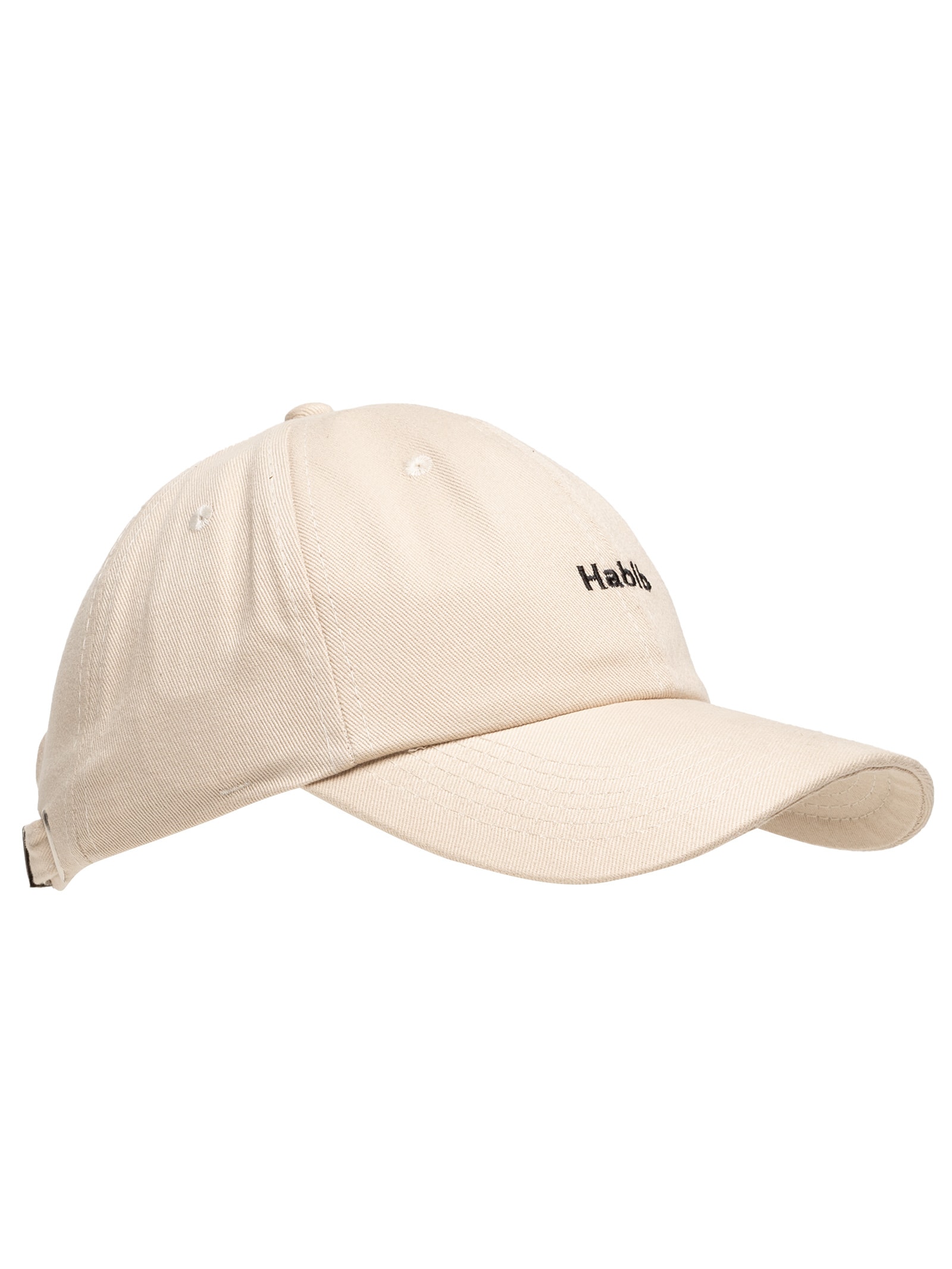 Boné Masculino De Sarja Bordado Habib Bege  Sergio K