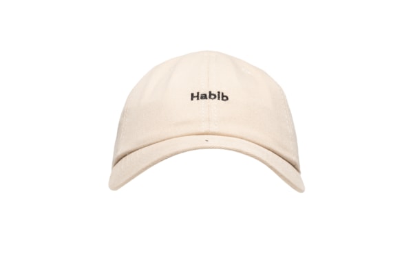 Boné Masculino De Sarja Bordado Habib - Bege 