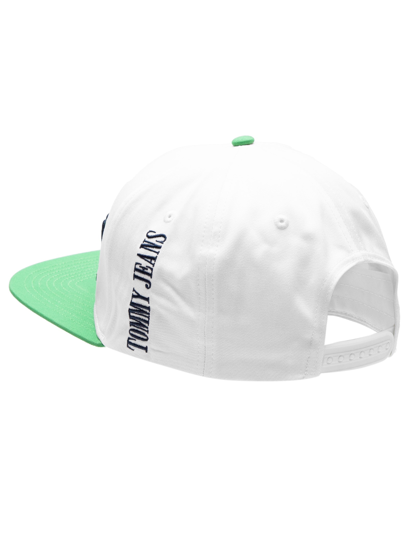 Boné Masculino Heritage Snapback Cap Branco Tommy Jeans