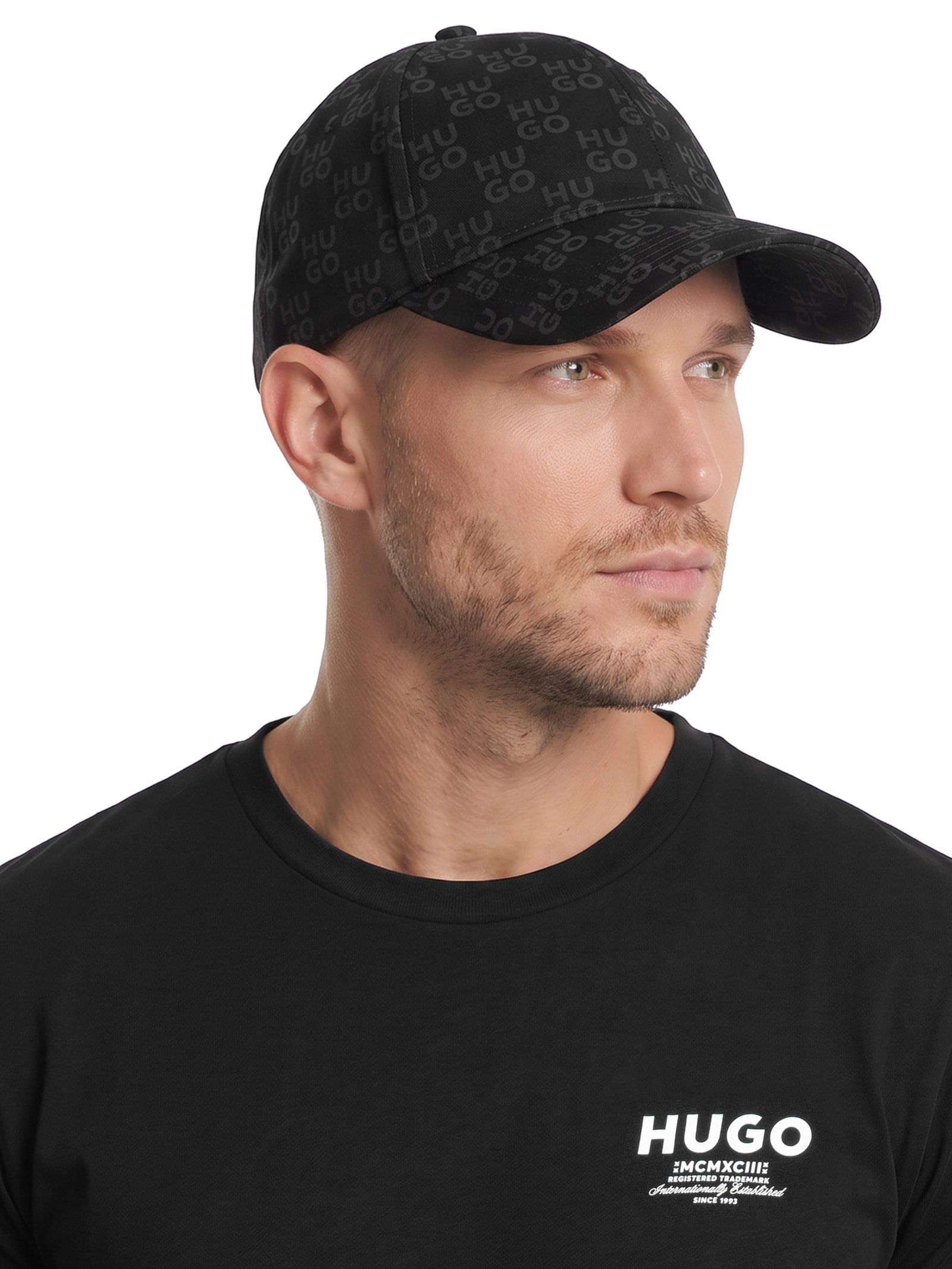 Boné Masculino Jake-M-RS Preto Hugo
