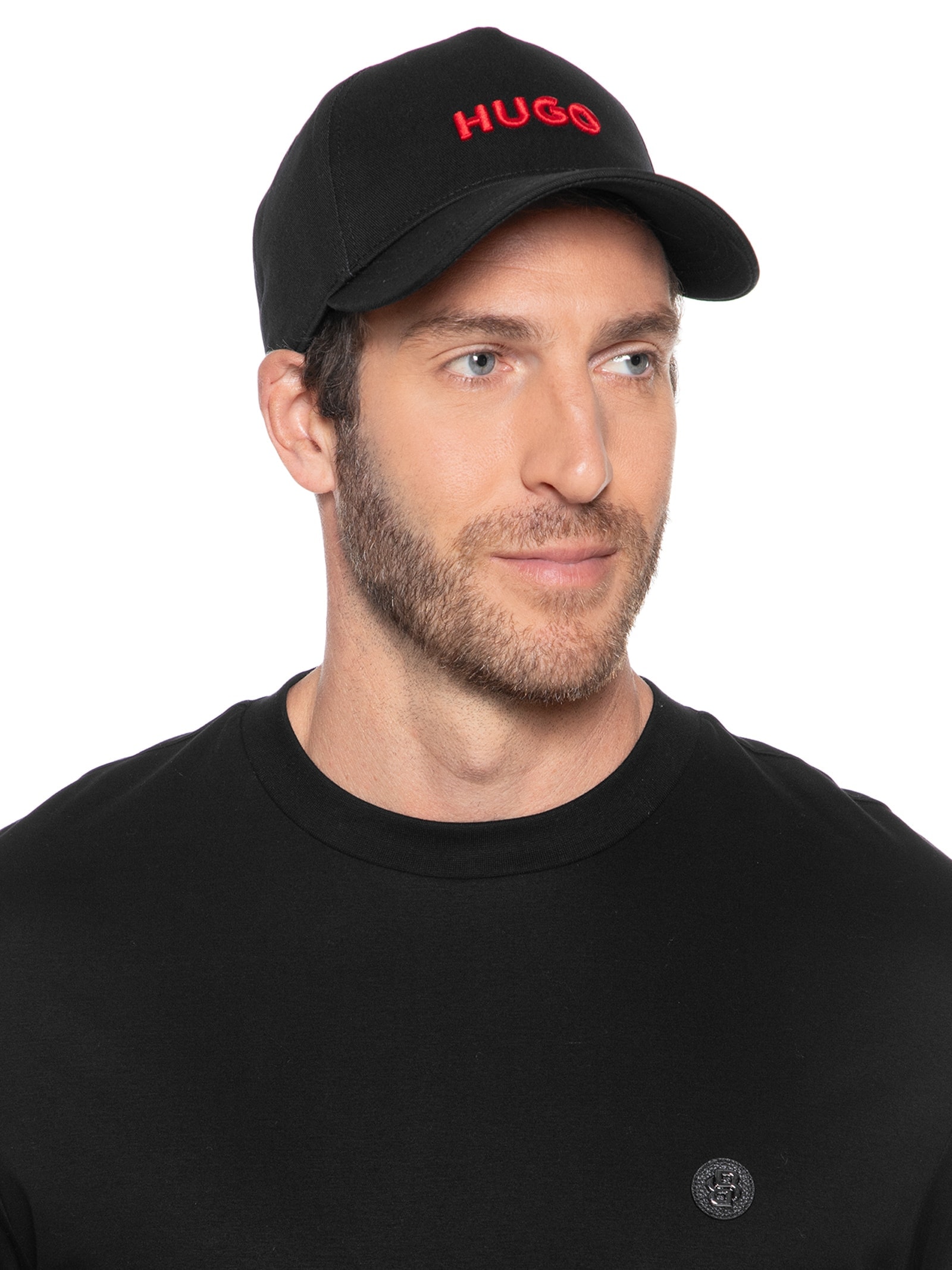 Boné Masculino Jude Preto Hugo