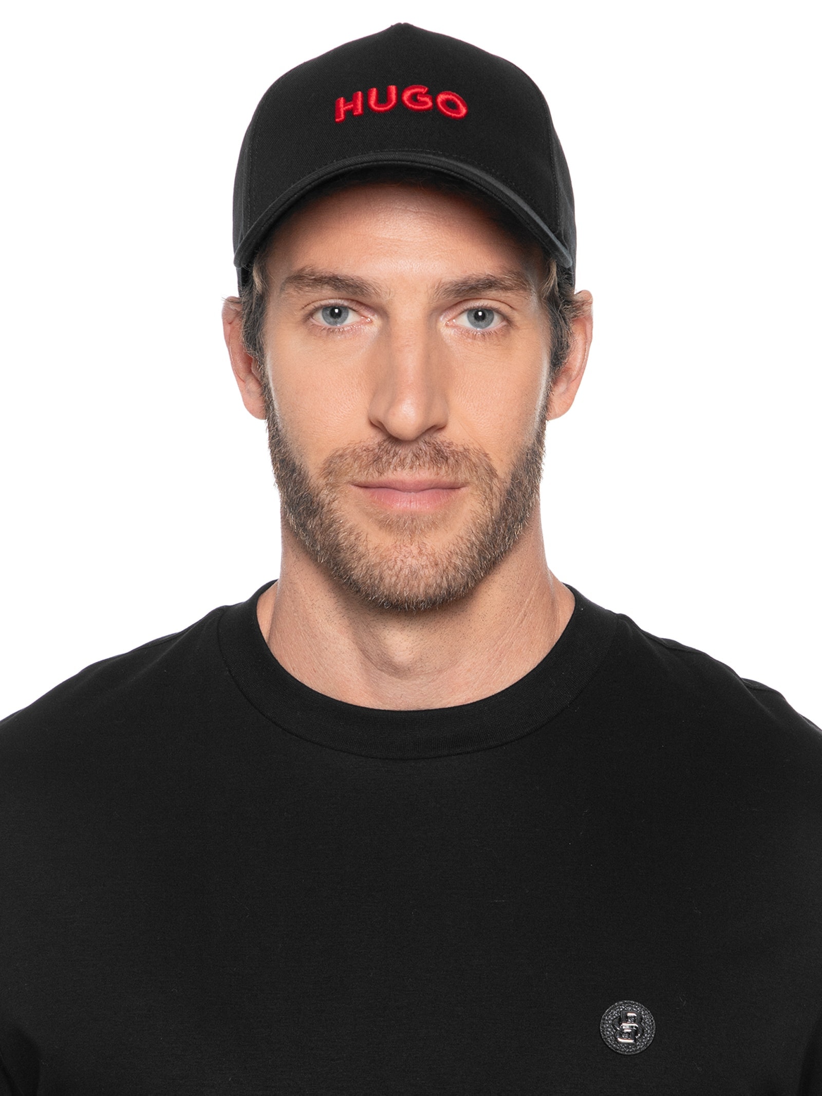Boné Masculino Jude Preto Hugo