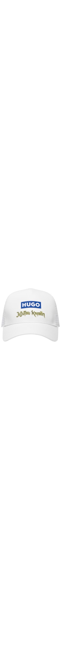 Boné Masculino Jujutsu Kaisen Blue Logo - Branco
