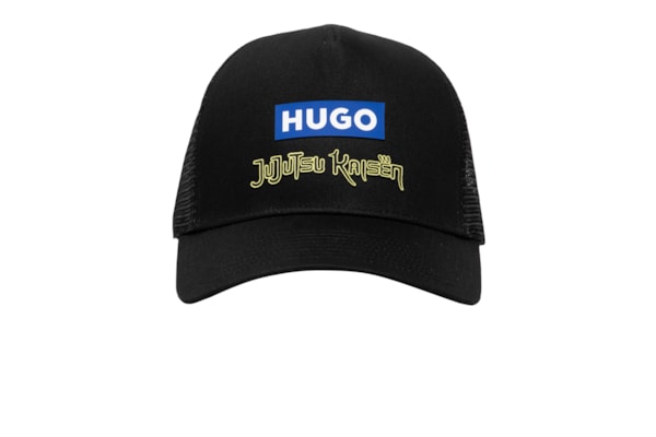 Boné Masculino Jujutsu Kaisen Blue Logo - Preto