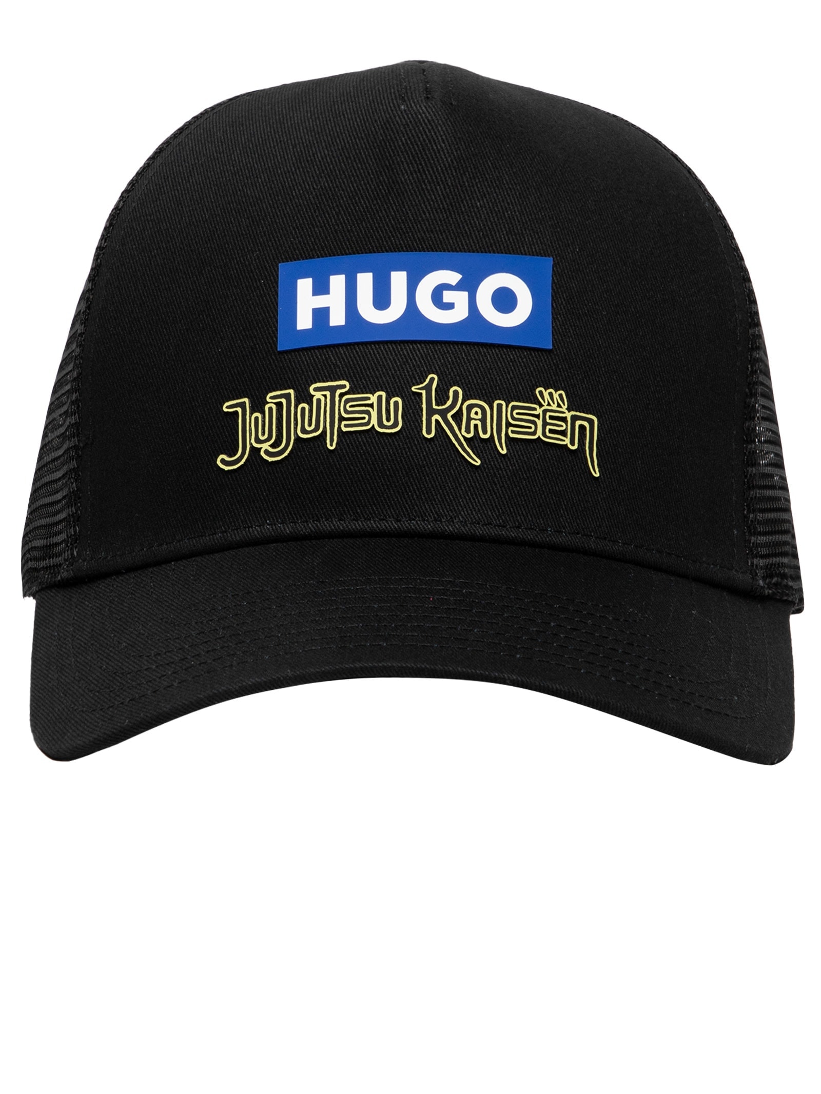 Boné Masculino Jujutsu Kaisen Blue Logo Preto Hugo