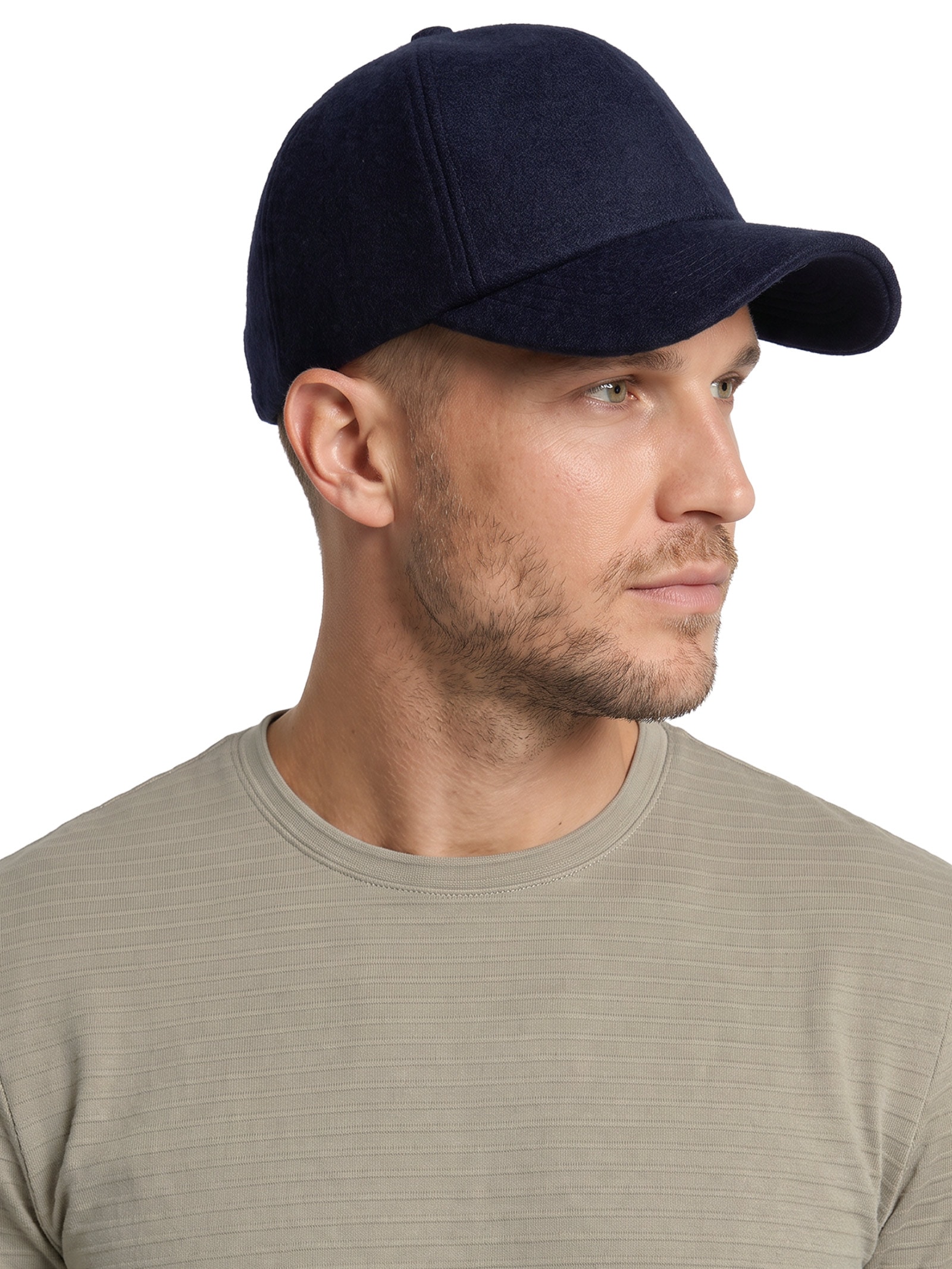 Boné Masculino Lã – Azul Aramis
