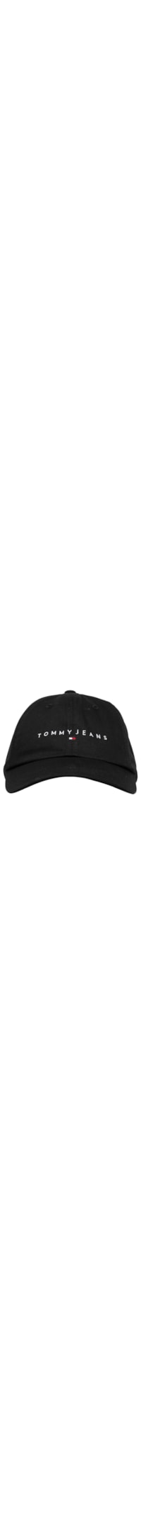 Boné Masculino Linear Logo - Preto