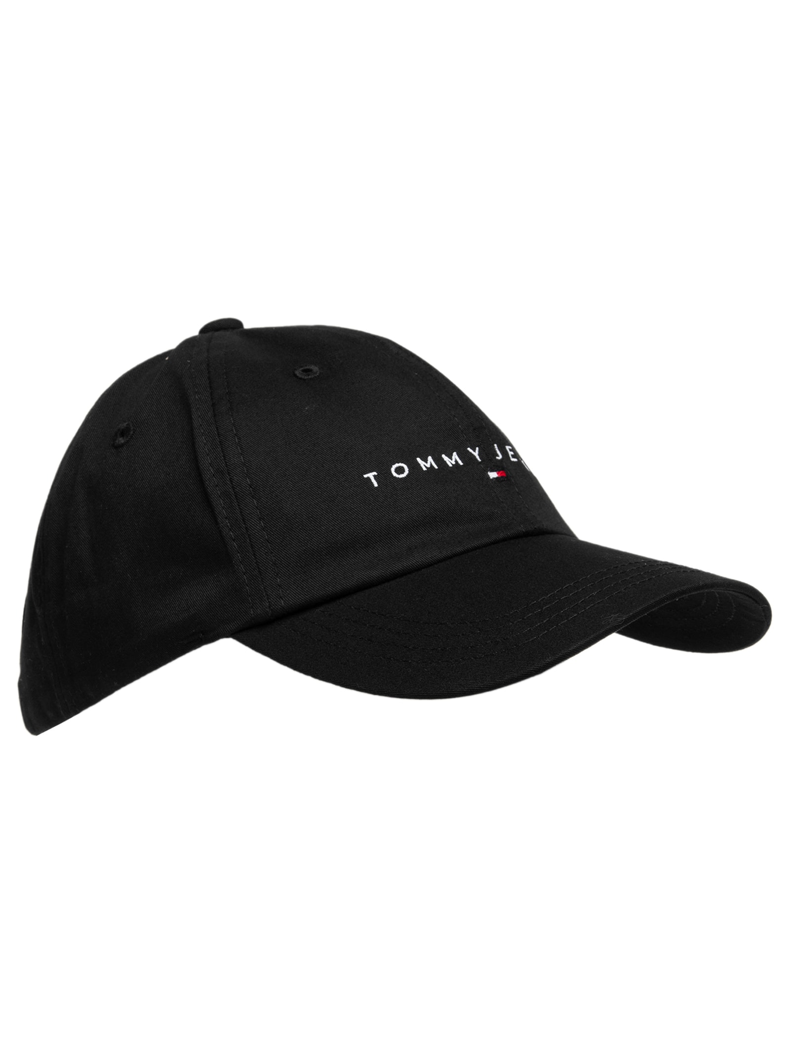 Boné Masculino Linear Logo – Preto Tommy Jeans