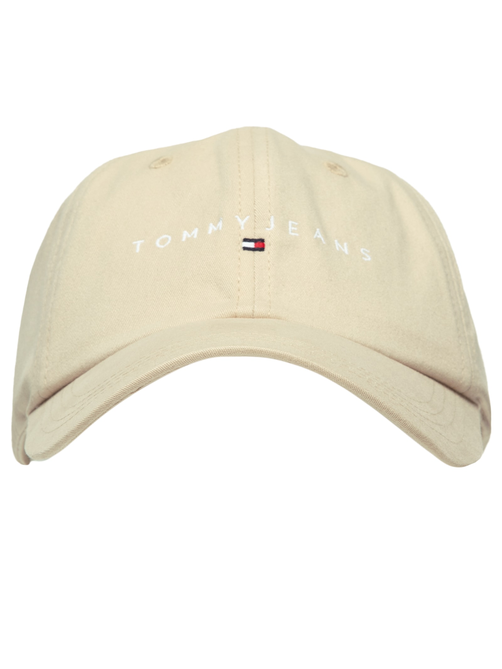 Boné Masculino Logo Linear Bege Tommy Jeans