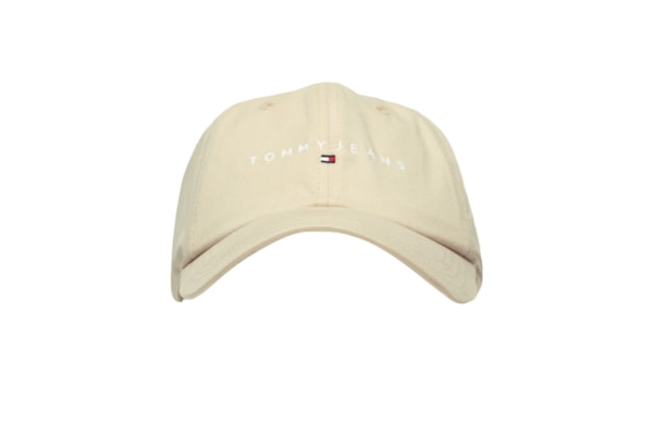 Boné Masculino Logo Linear - Bege