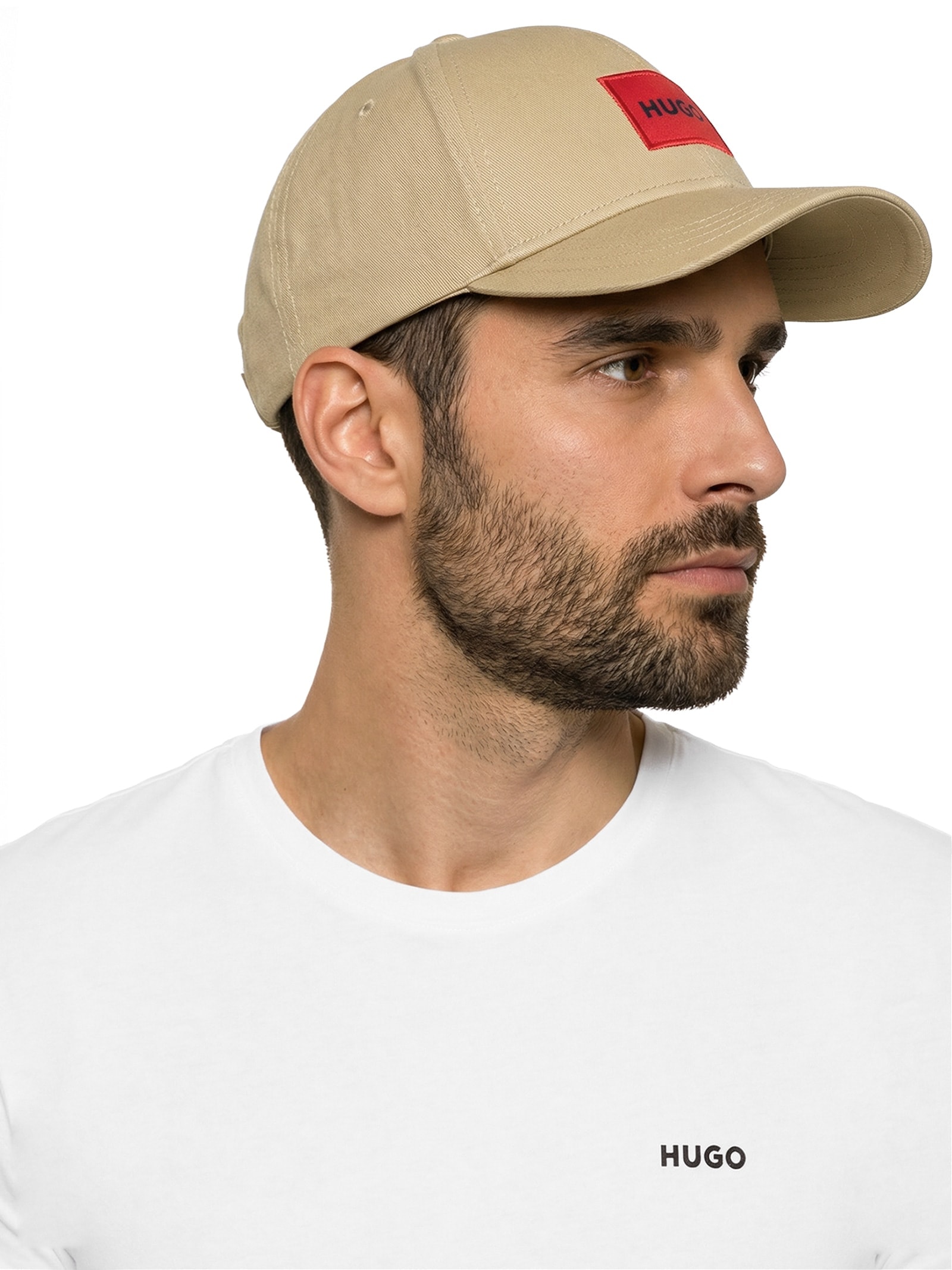 Boné Masculino Men-X 581-RL Bege Hugo