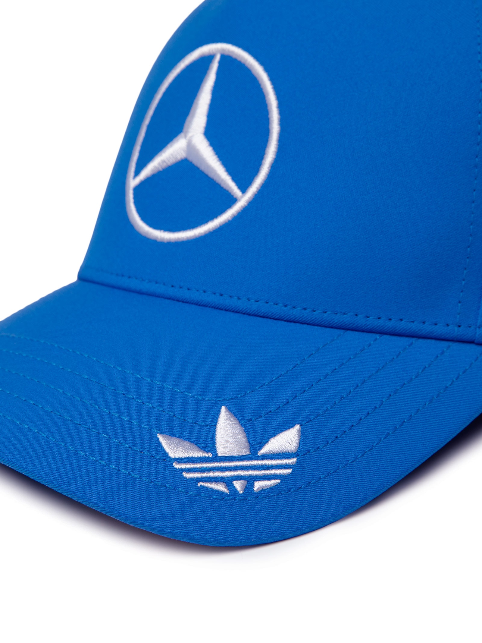 Boné Masculino Mercedes Amg Petronas Azul Adidas + Mercedes