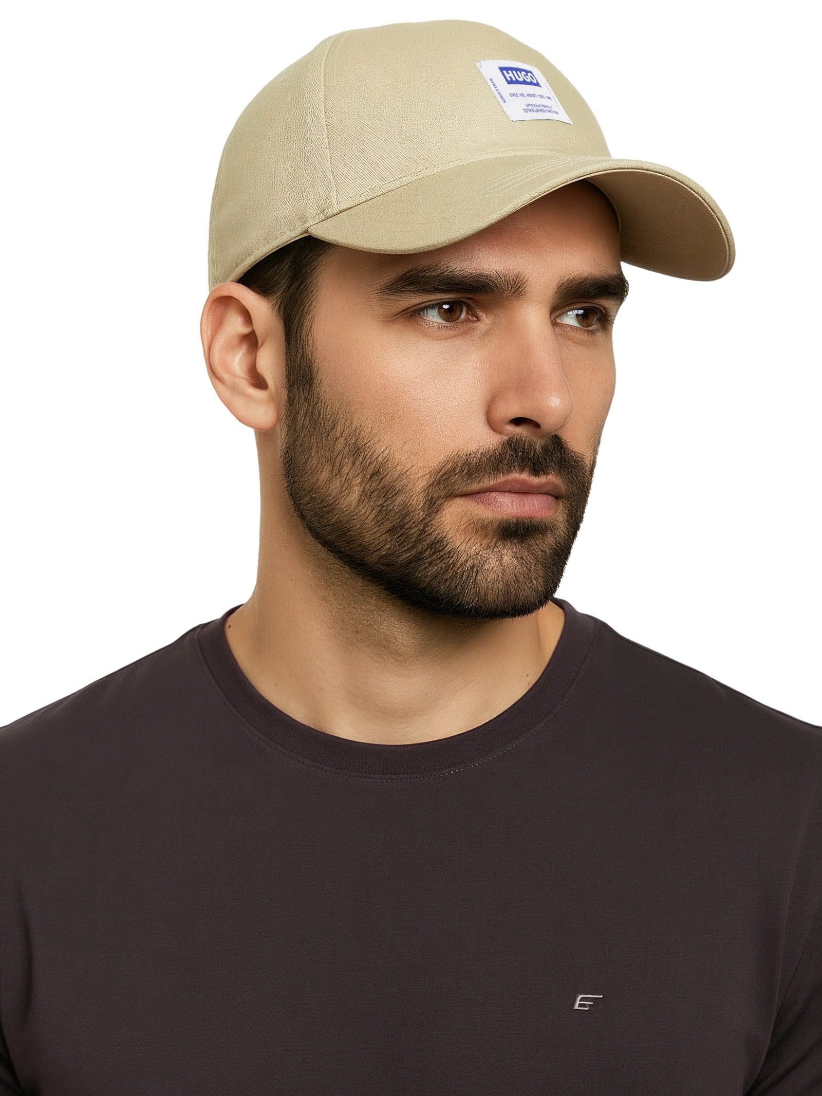 Boné Masculino Merk Bege Hugo