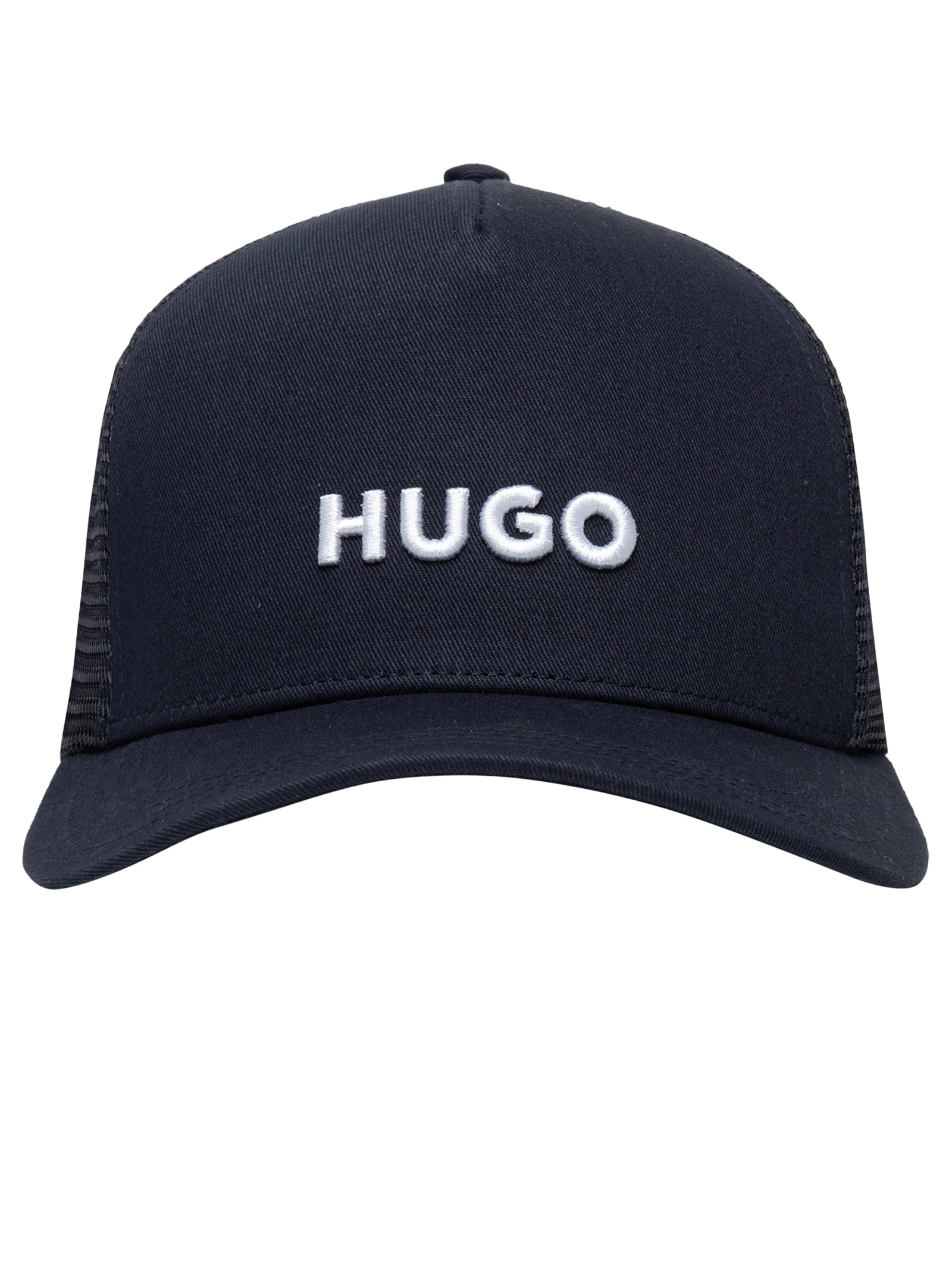 Boné Masculino Mesh Panels Marsel -Trucker Azul Hugo