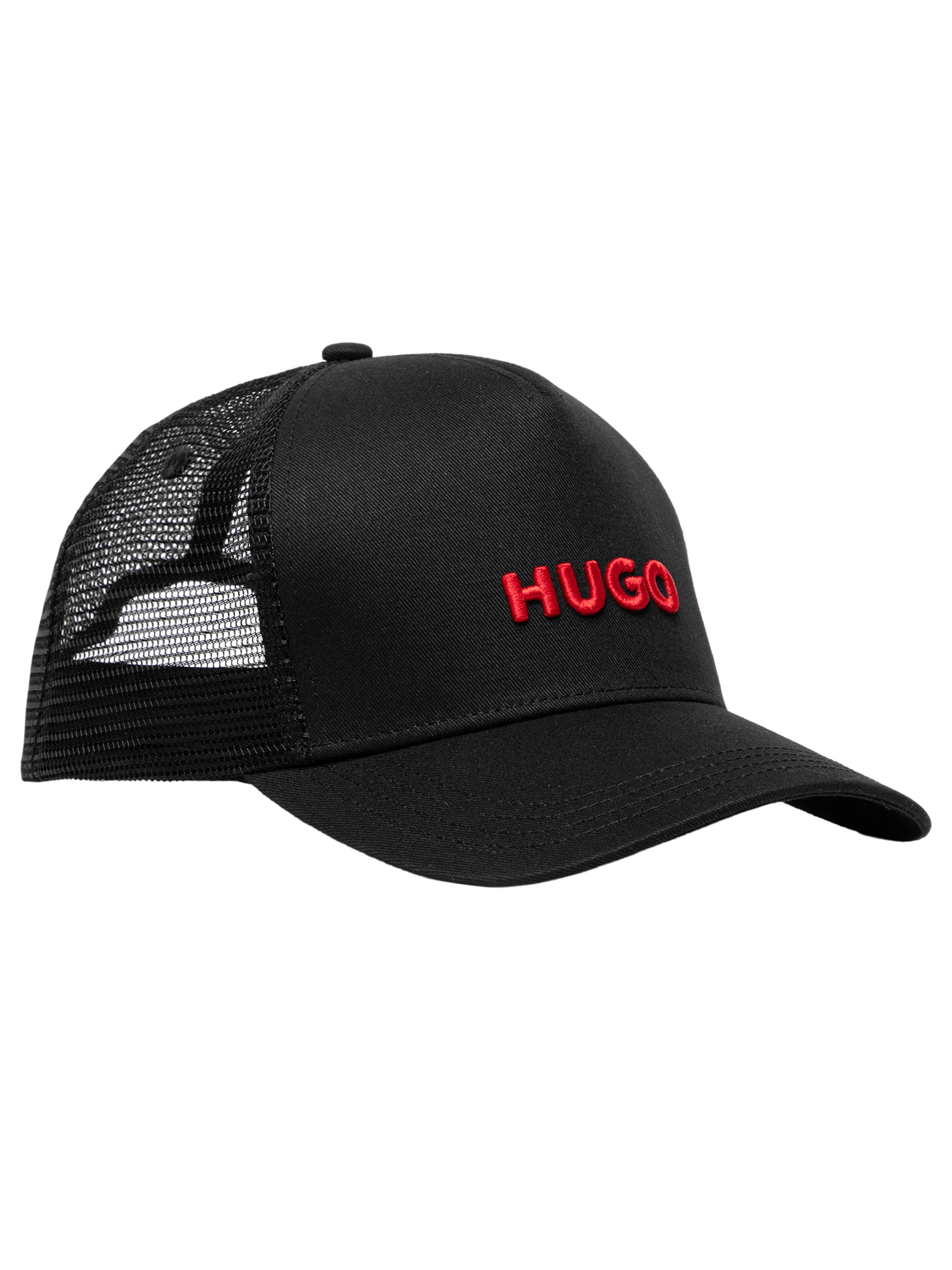 Boné Masculino Mesh Panels Marsel-Trucker – Preto Hugo