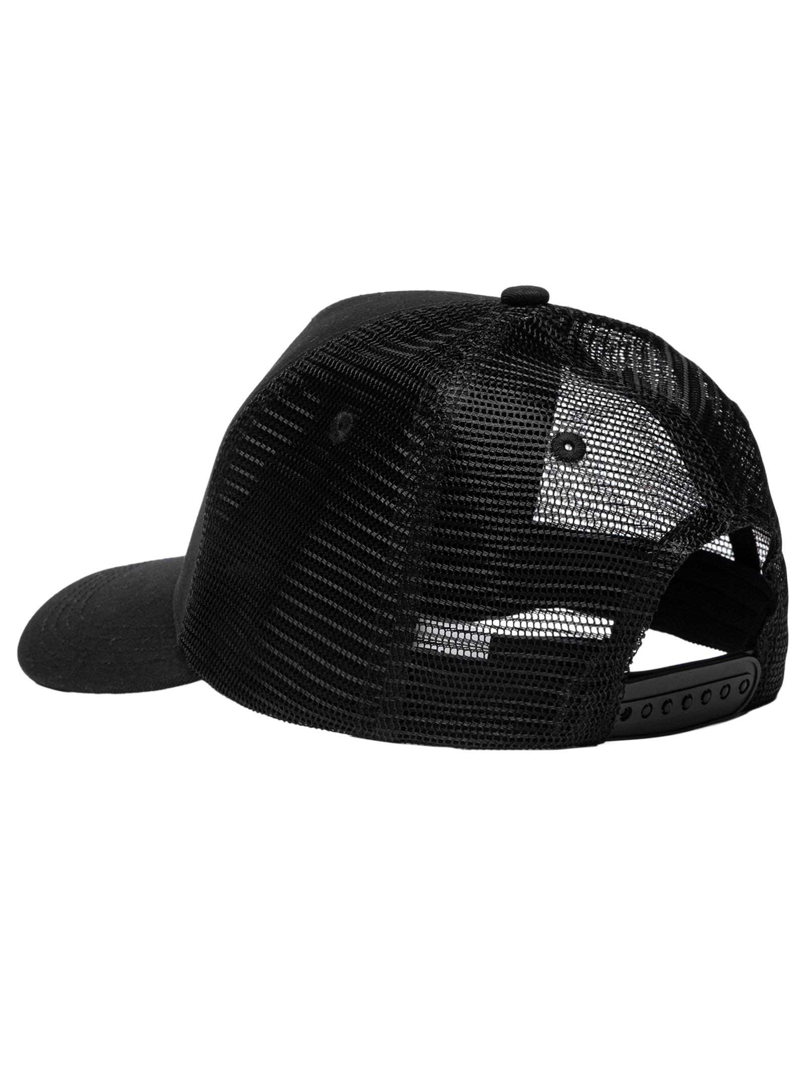 Boné Masculino Mesh Panels Marsel-Trucker – Preto Hugo
