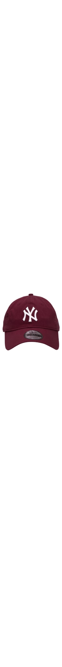 Boné Masculino Mlb New York Yankees Aba Curva - Vermelho