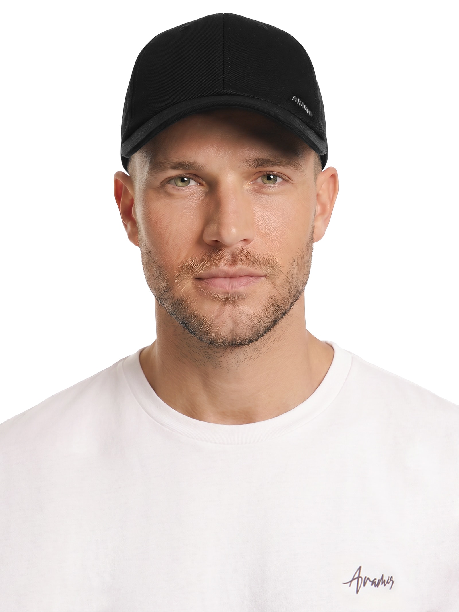 Boné Masculino Multi Logo – Preto Aramis