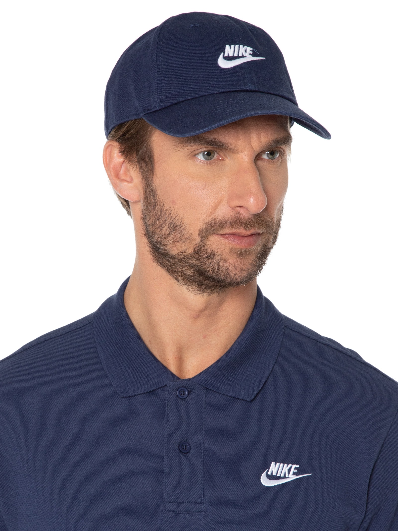 Boné Masculino Nsw H86 Futura Washed - Azul - Nike