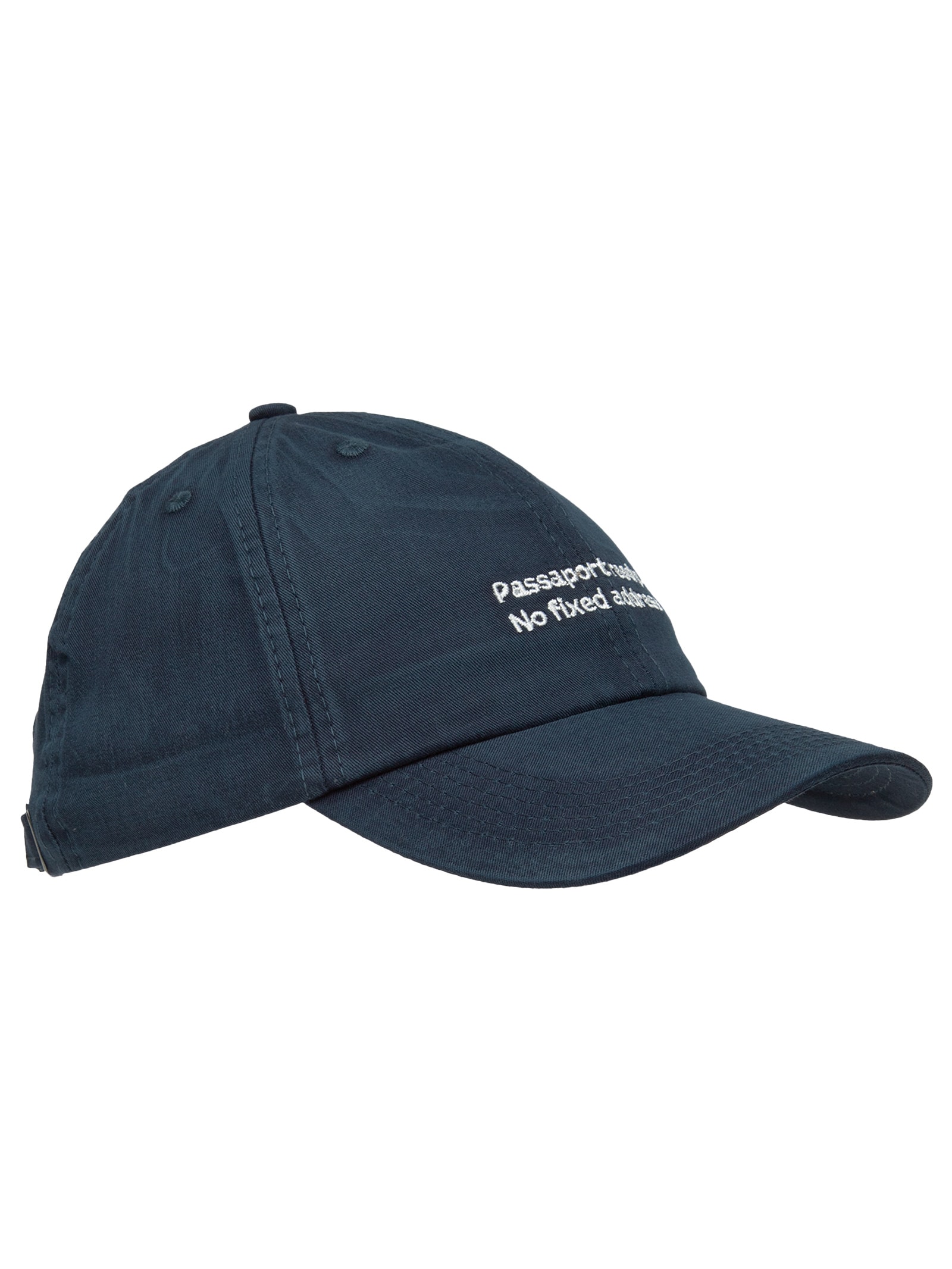 Boné Masculino Sarja Bordado Passaport – Azul Sergio K