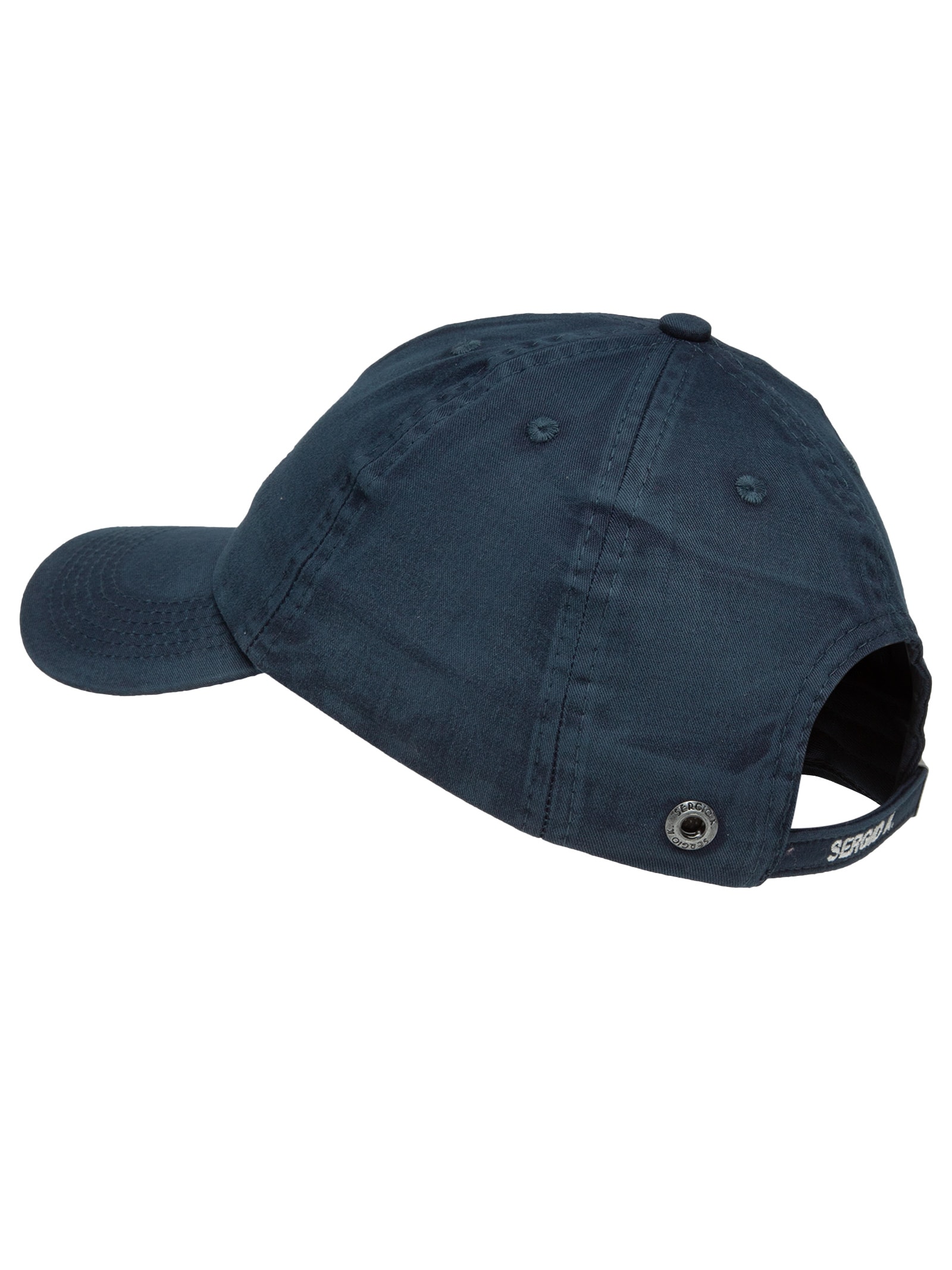 Boné Masculino Sarja Bordado Passaport – Azul Sergio K