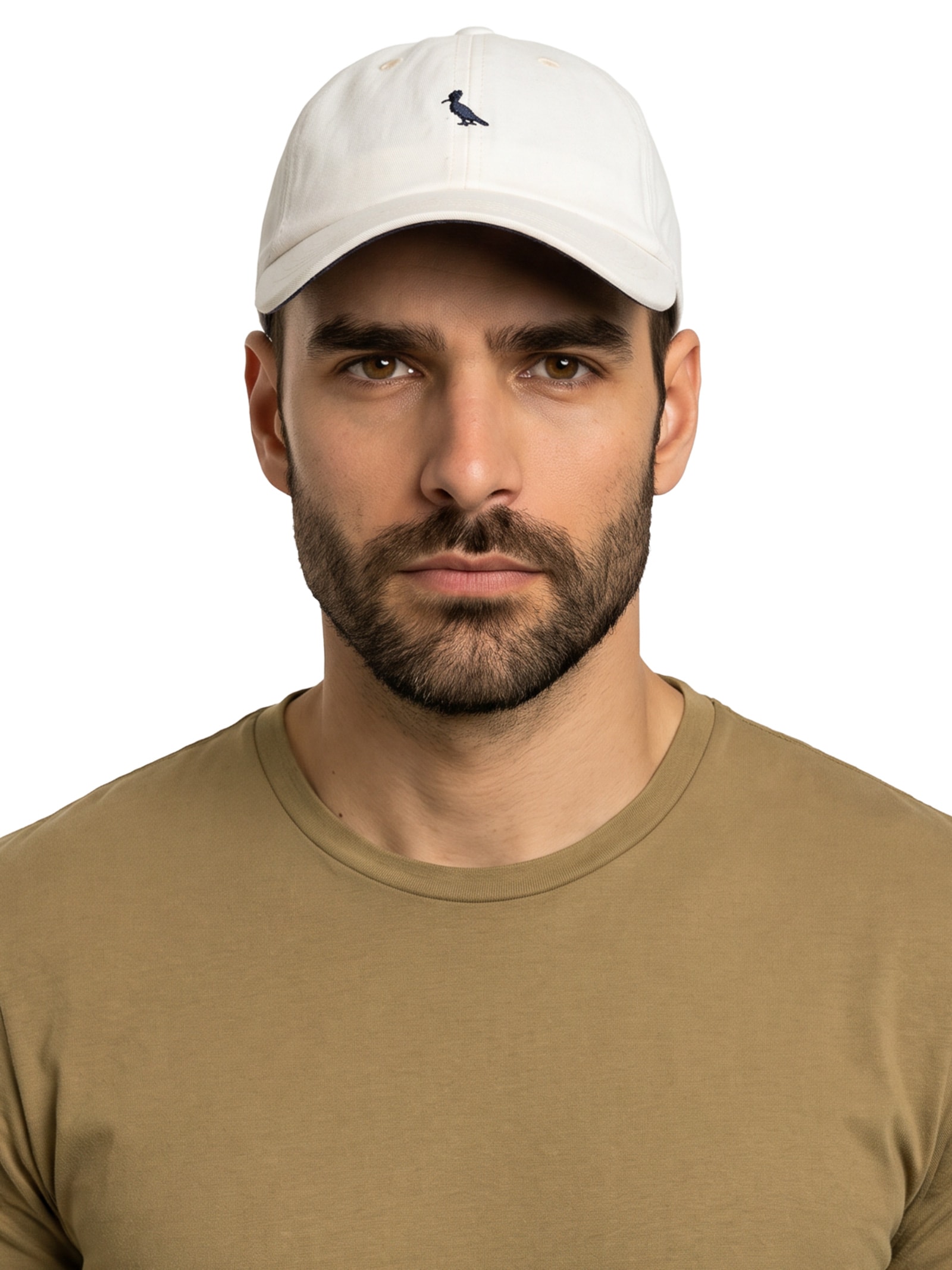 Boné Masculino Sarja Bordado Pica Pau Off White Reserva