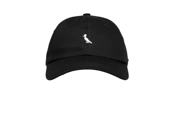 Boné Masculino Sarja Bordado Pica Pau - Preto