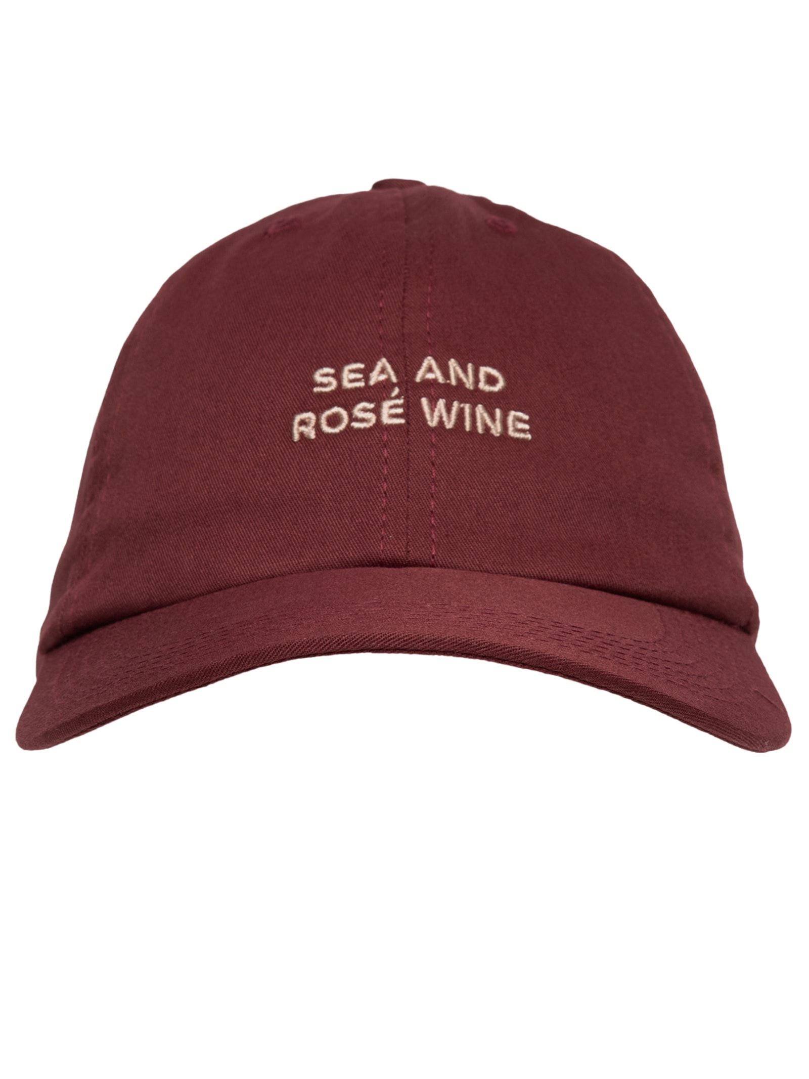 Boné Masculino Sarja Bordado Sea And Wine – Vermelho Sergio K