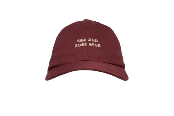 Boné Masculino Sarja Bordado Sea And Wine – Vermelho