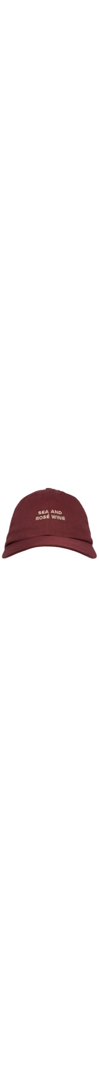 Boné Masculino Sarja Bordado Sea And Wine – Vermelho