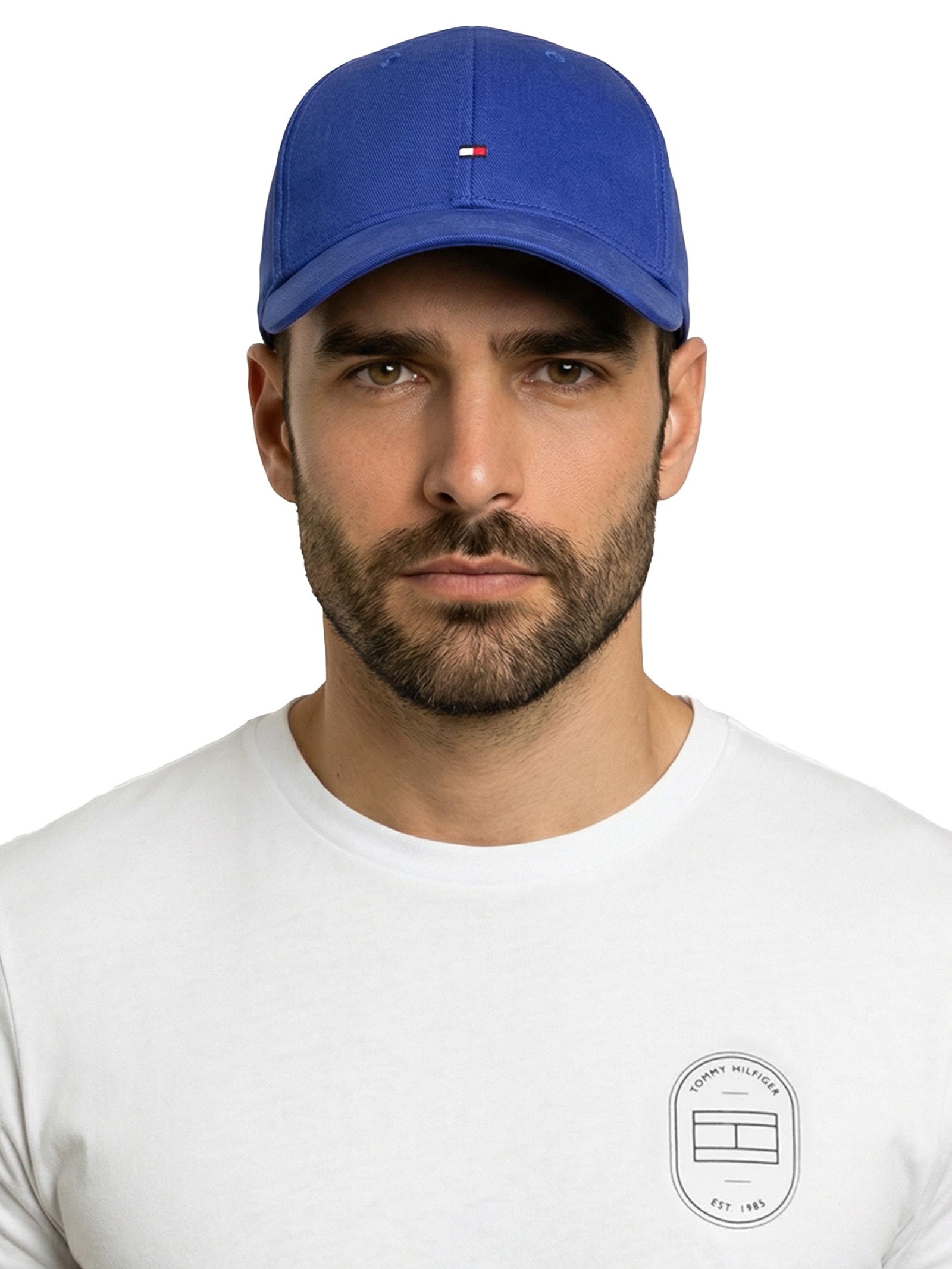 Boné Masculino TH Flag Soft Azul Tommy Hilfiger