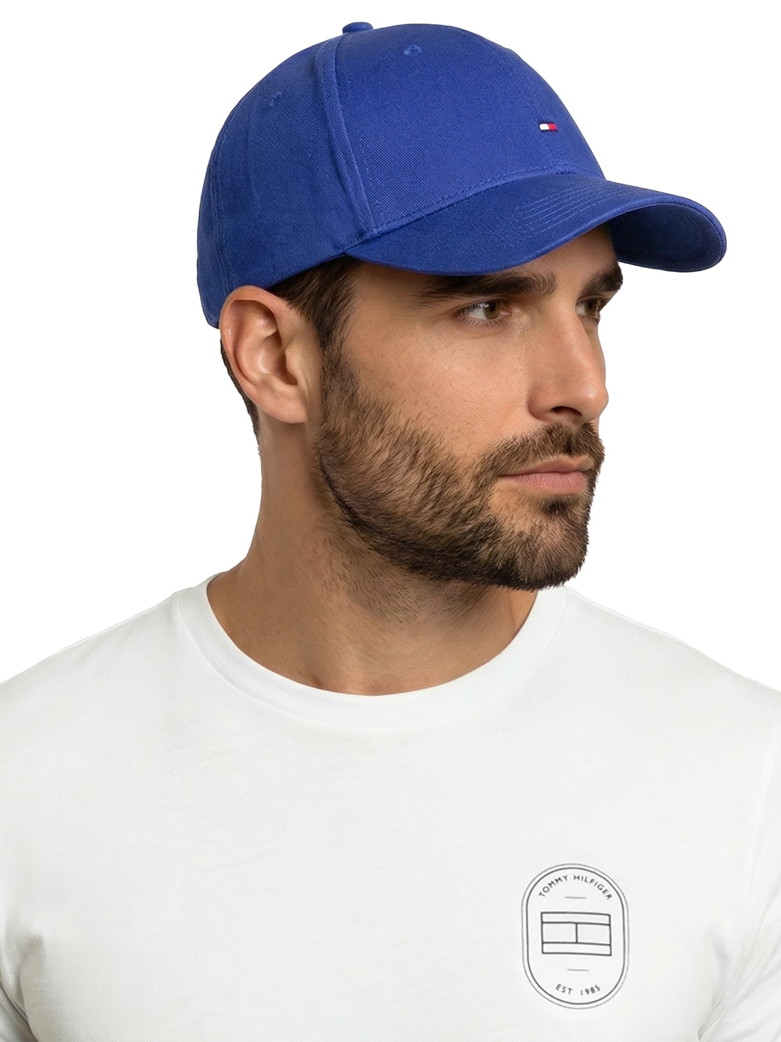 Boné Masculino TH Flag Soft Azul Tommy Hilfiger