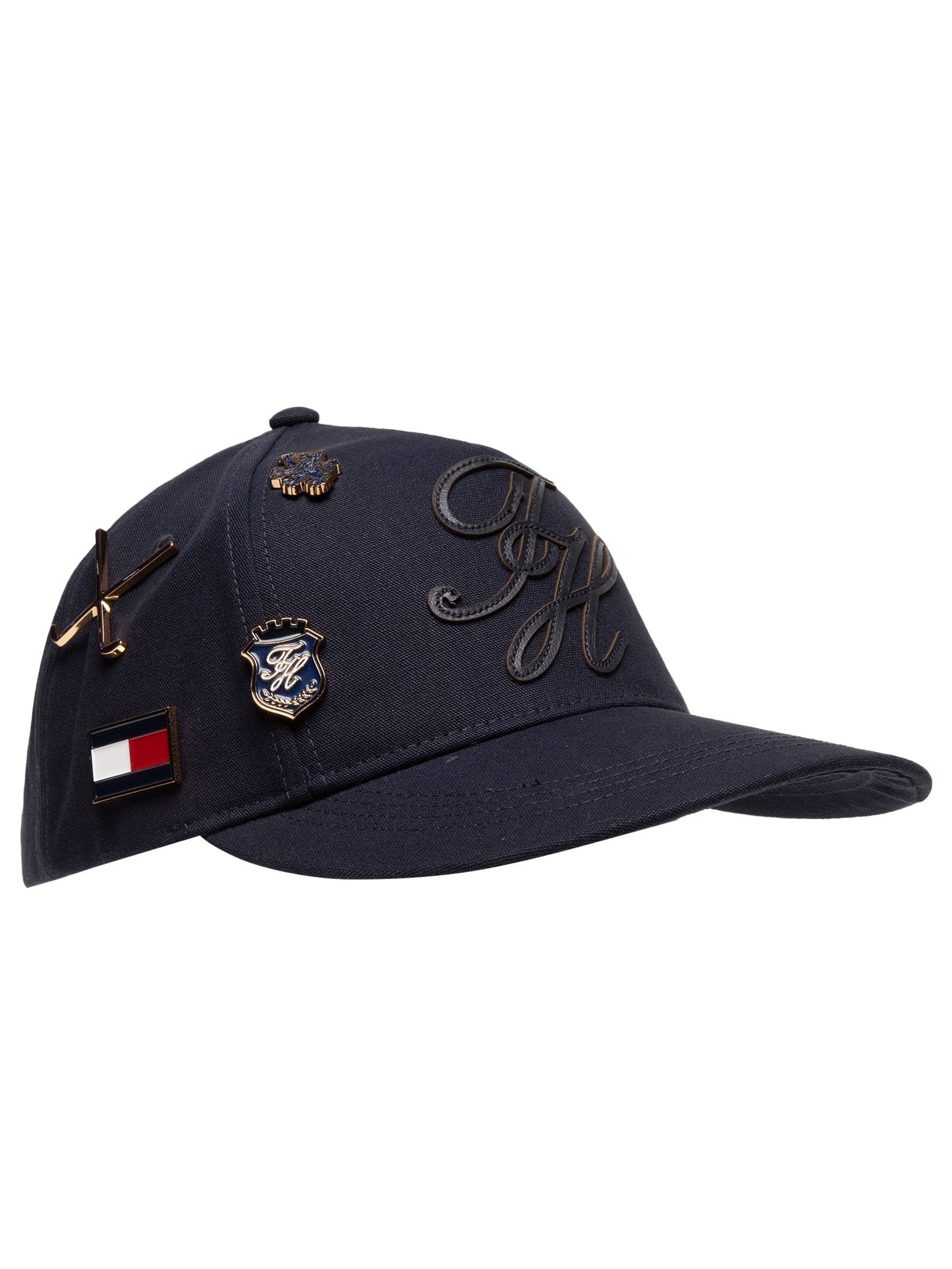 Boné Masculino TH Script Elevated – Azul Tommy Hilfiger