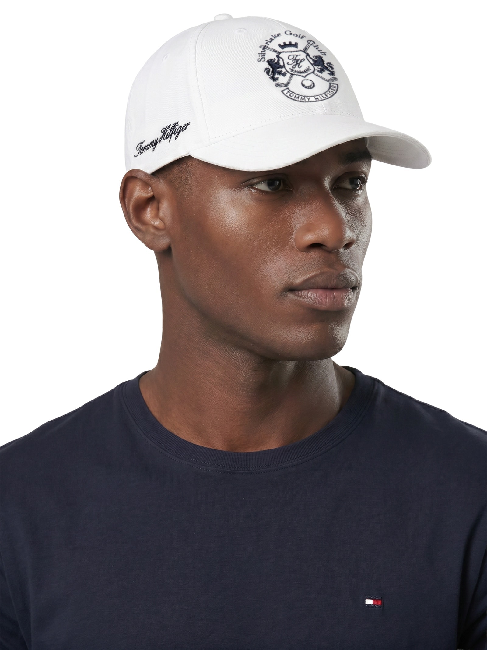 Boné Masculino Th Soft Washed Graphic 58cm Branco Tommy Hilfiger