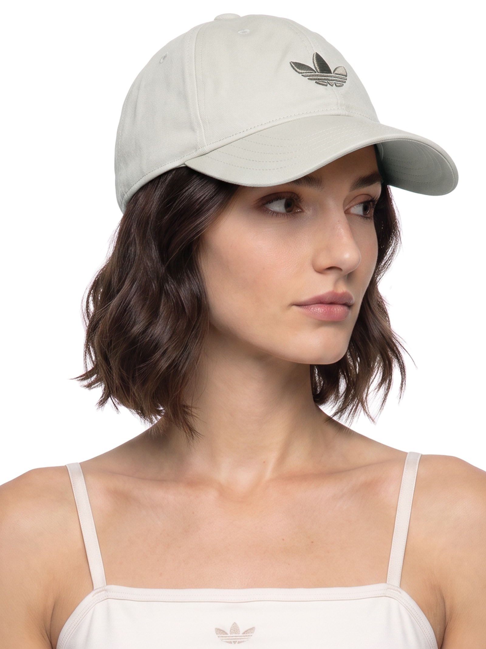 Boné Unissex Baseball Trefoil Bege Adidas Originals