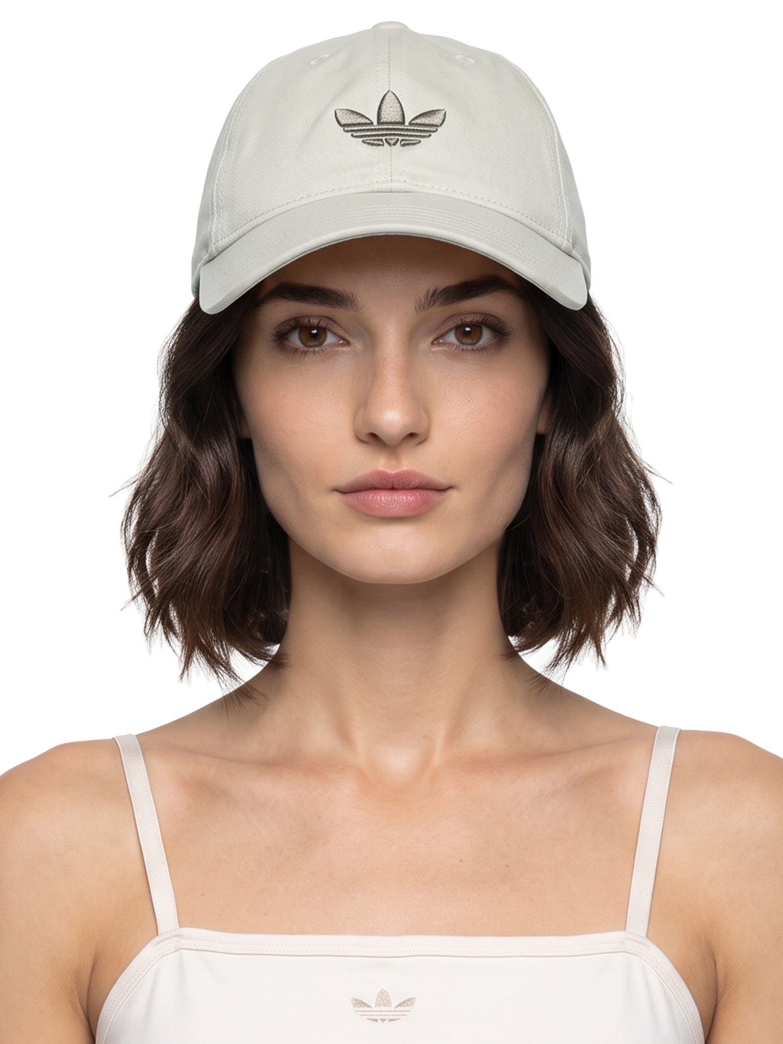 Boné Unissex Baseball Trefoil Bege Adidas Originals