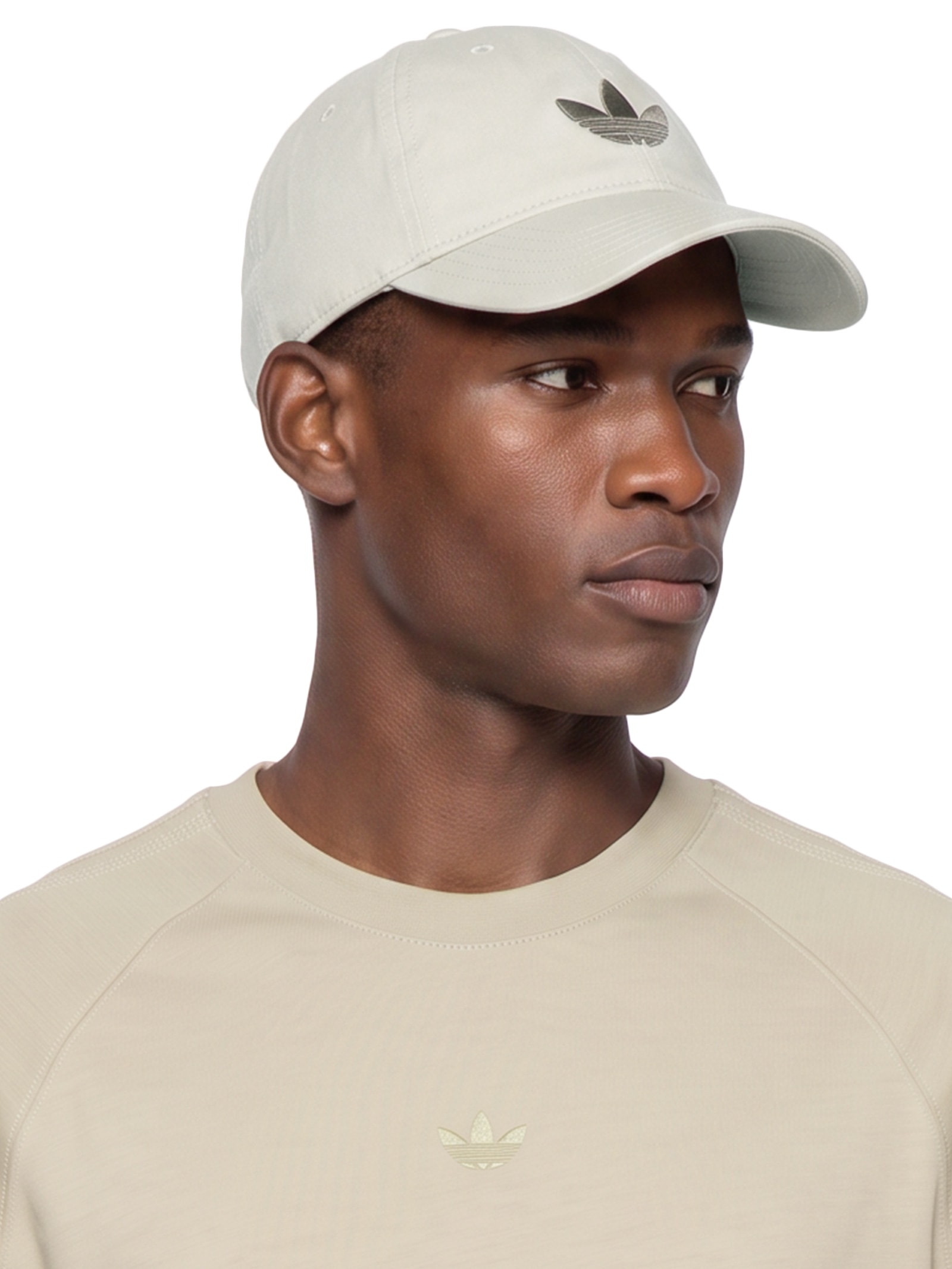 Boné Unissex Baseball Trefoil Bege Adidas Originals