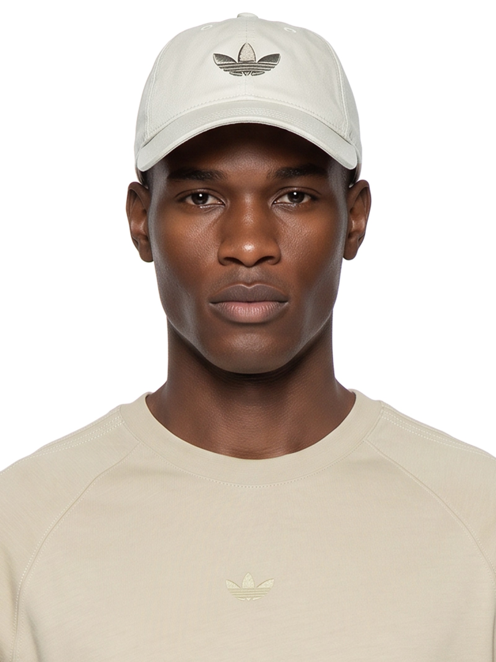 Boné Unissex Baseball Trefoil Bege Adidas Originals