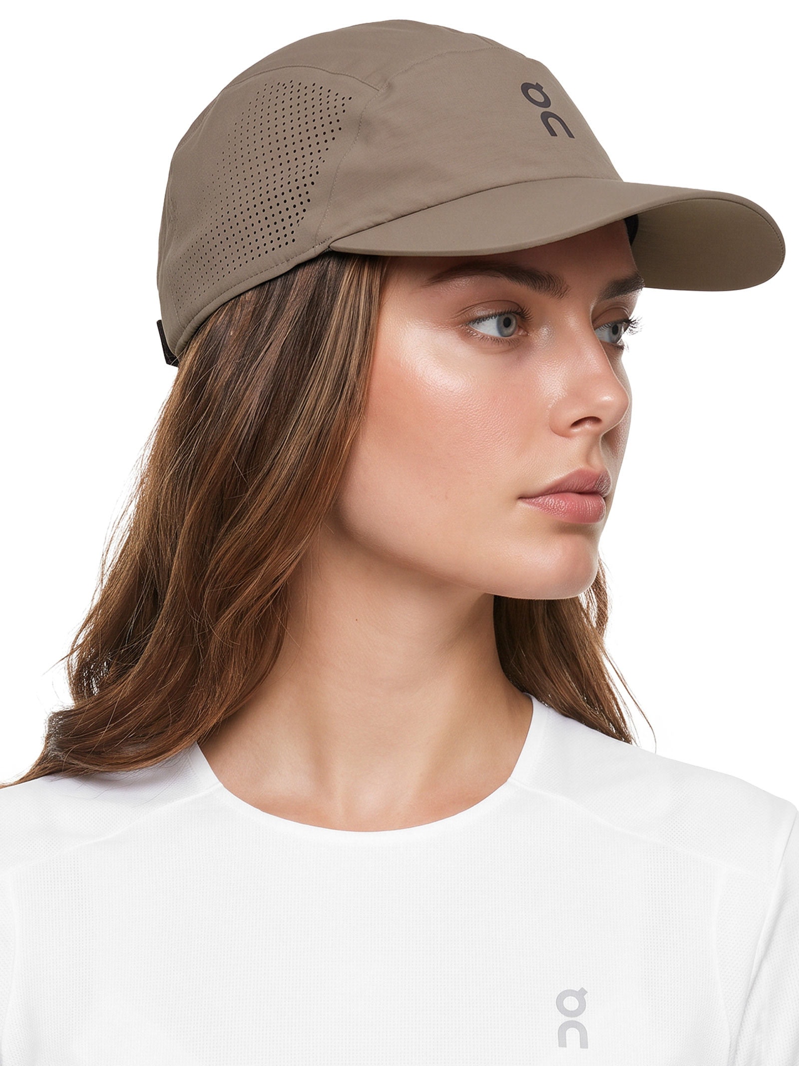 Boné Unissex Performance Cap 1 Marrom On Running