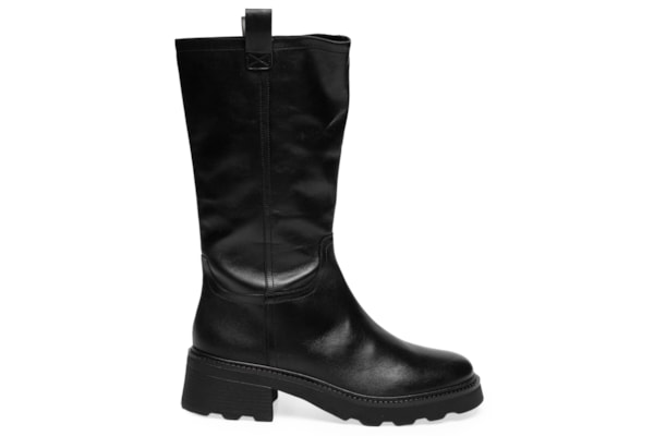 Bota Básica Cano Alto - Preto