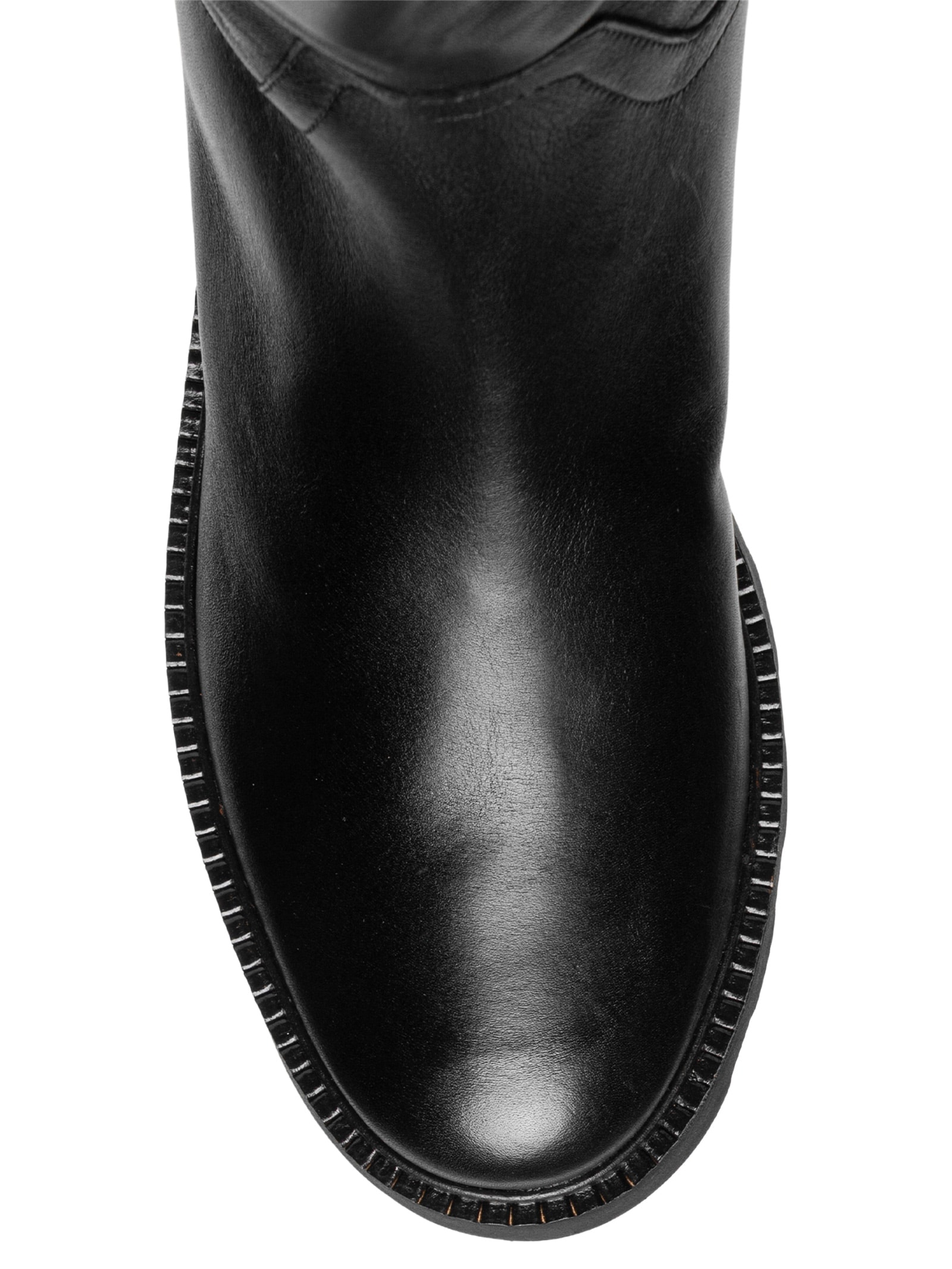 Bota Básica Cano Alto Preto Carrano