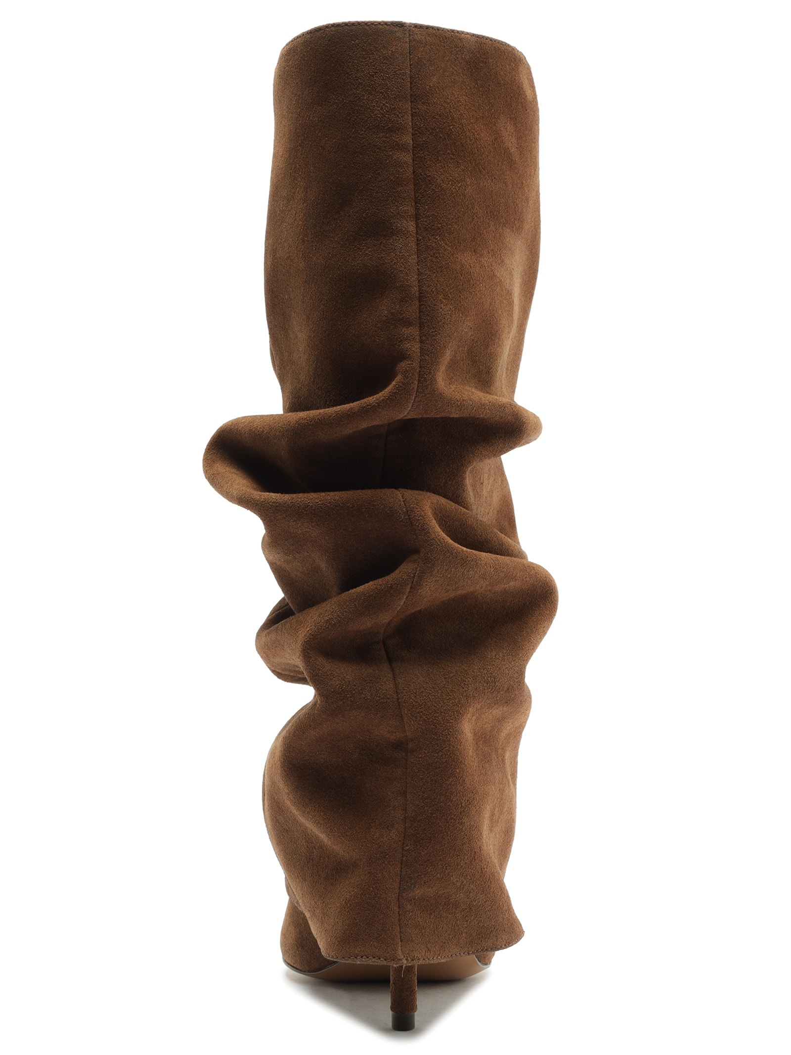 Bota Feminina Acamurçada Polaina Marrom Arezzo