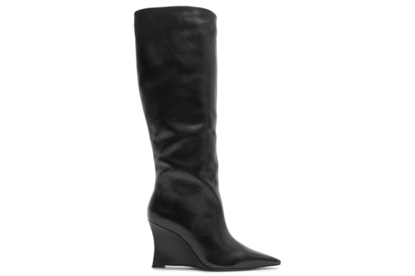 Bota Feminina Cano Alto Atanado Soft - Preto