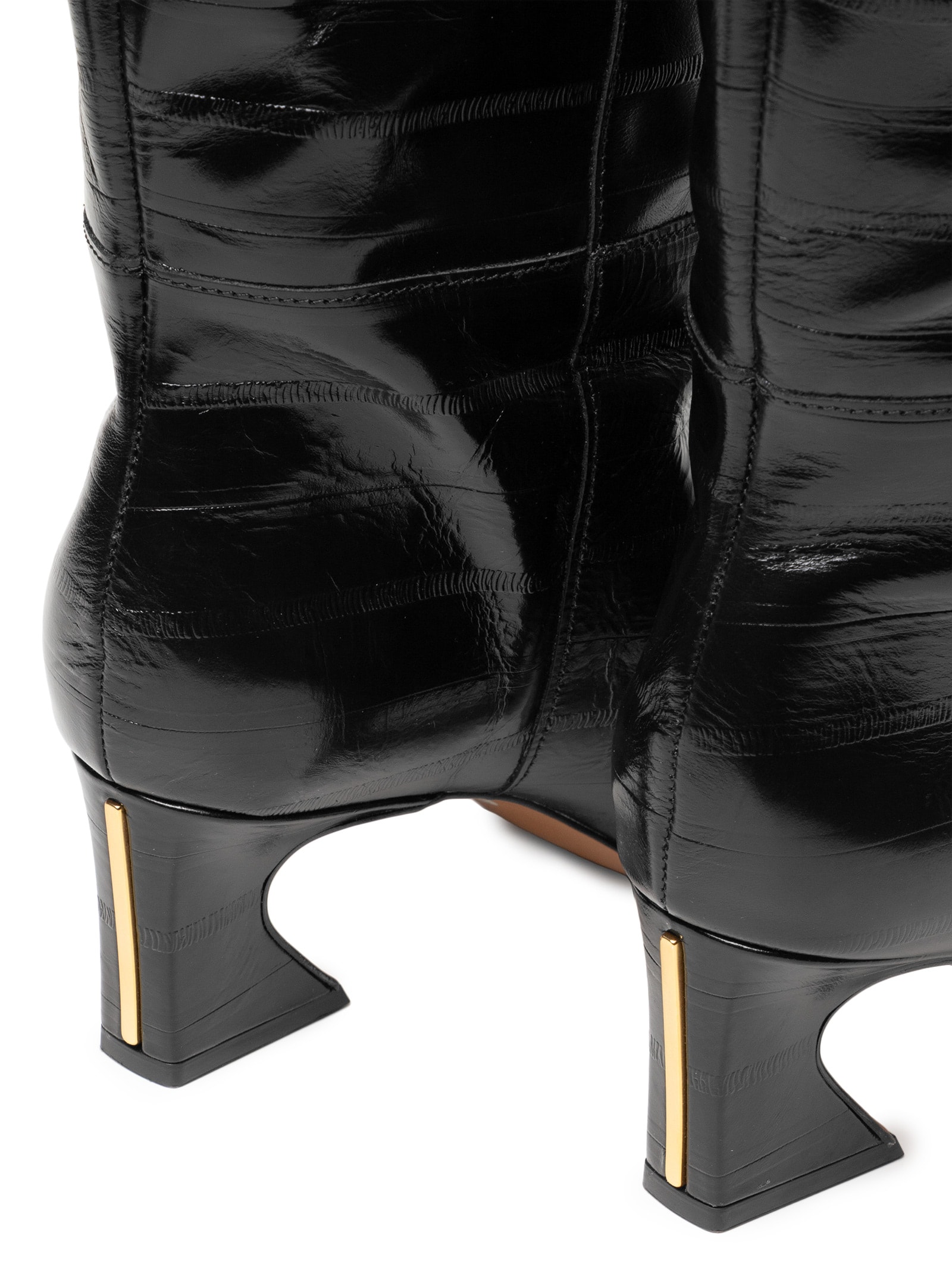 Bota Feminina Cano Alto Enguia Casein Preto Arezzo