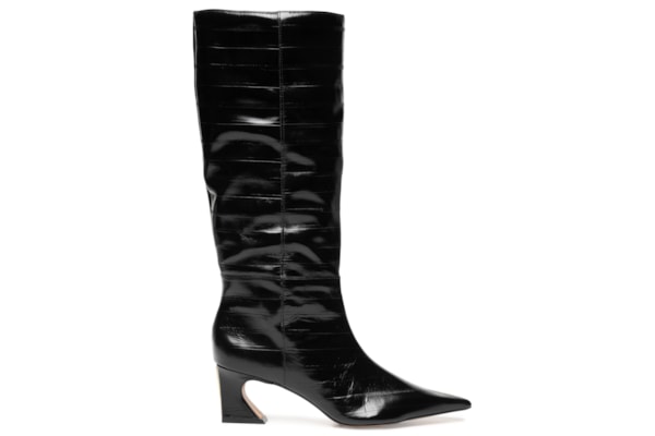 Bota Feminina Cano Alto Enguia Casein - Preto