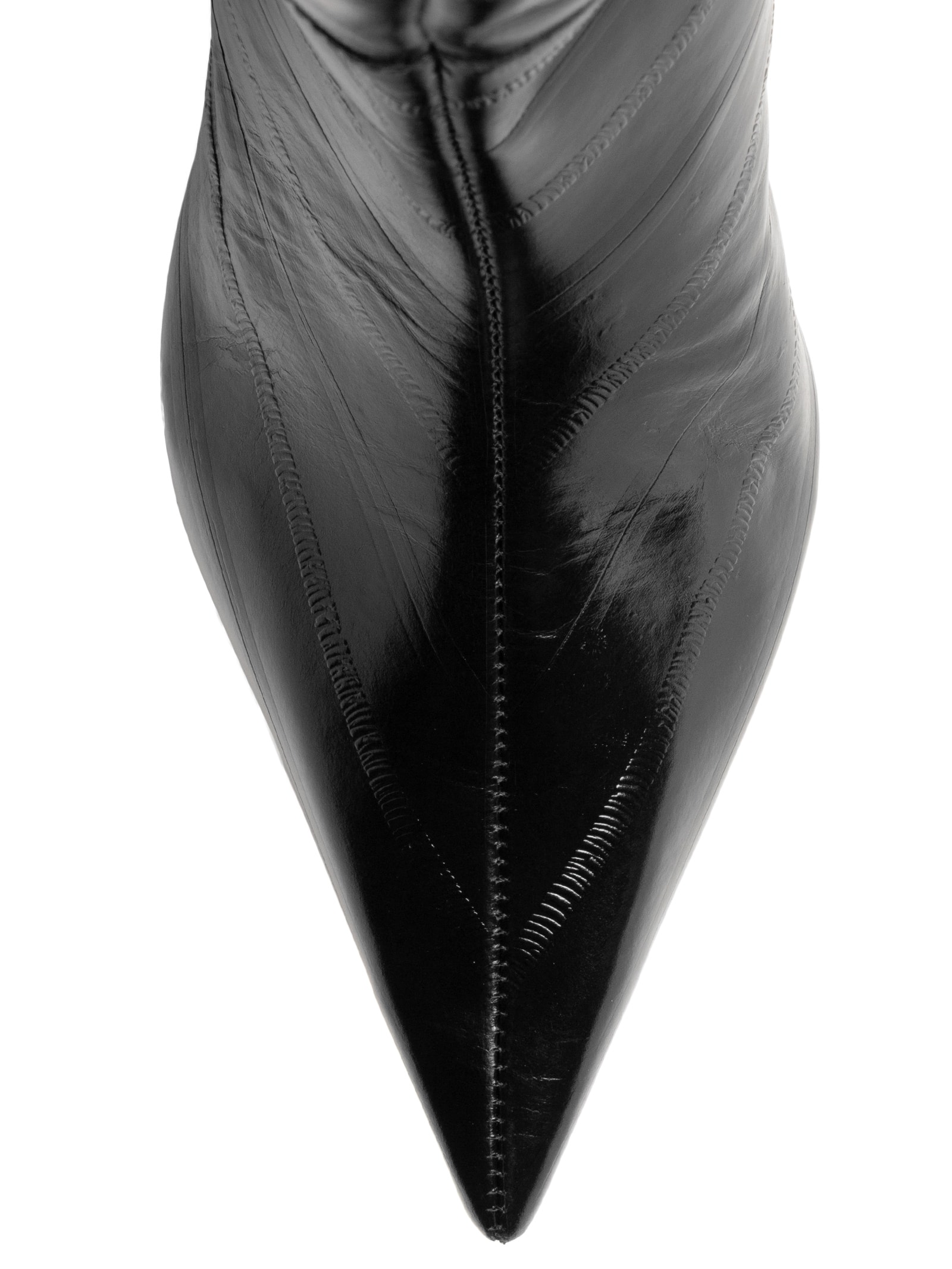 Bota Feminina Cano Alto Enguia Casein Preto Arezzo