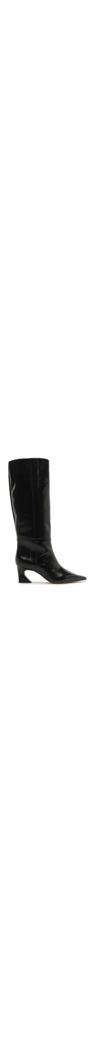 Bota Feminina Cano Alto Enguia Casein - Preto