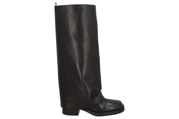 Bota Feminina Cano Alto Grease - Preto