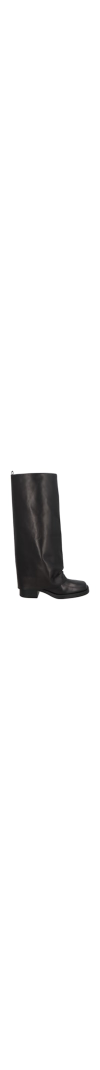 Bota Feminina Cano Alto Grease - Preto