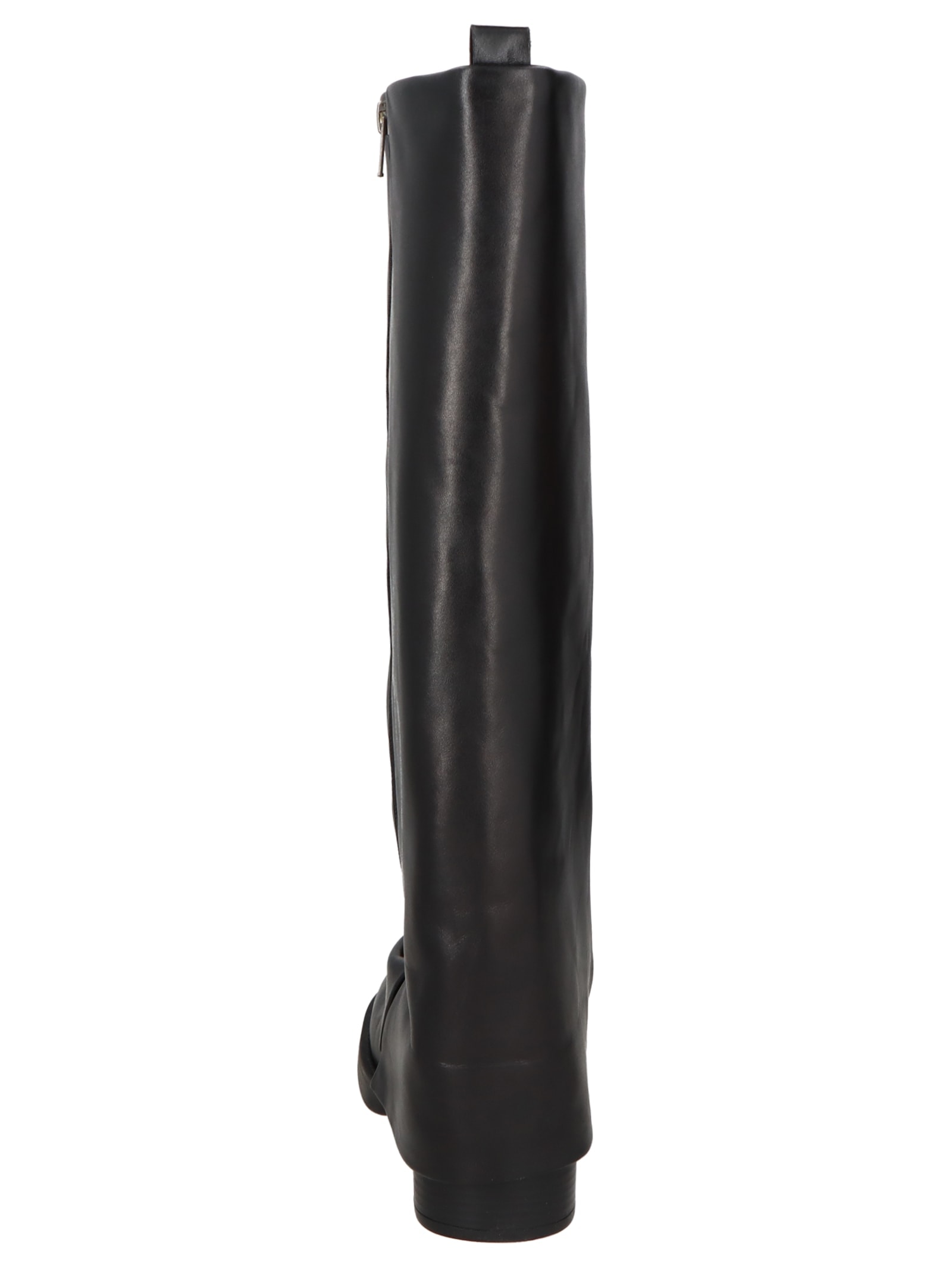 Bota Feminina Cano Alto Grease Preto Luiza Barcelos